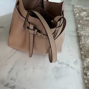 Michael Kors Cream Leather Tote